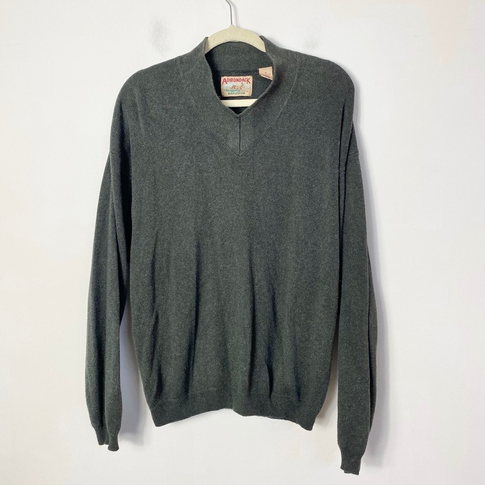 Adirondack by Saville Row 100% cotton knit sweater